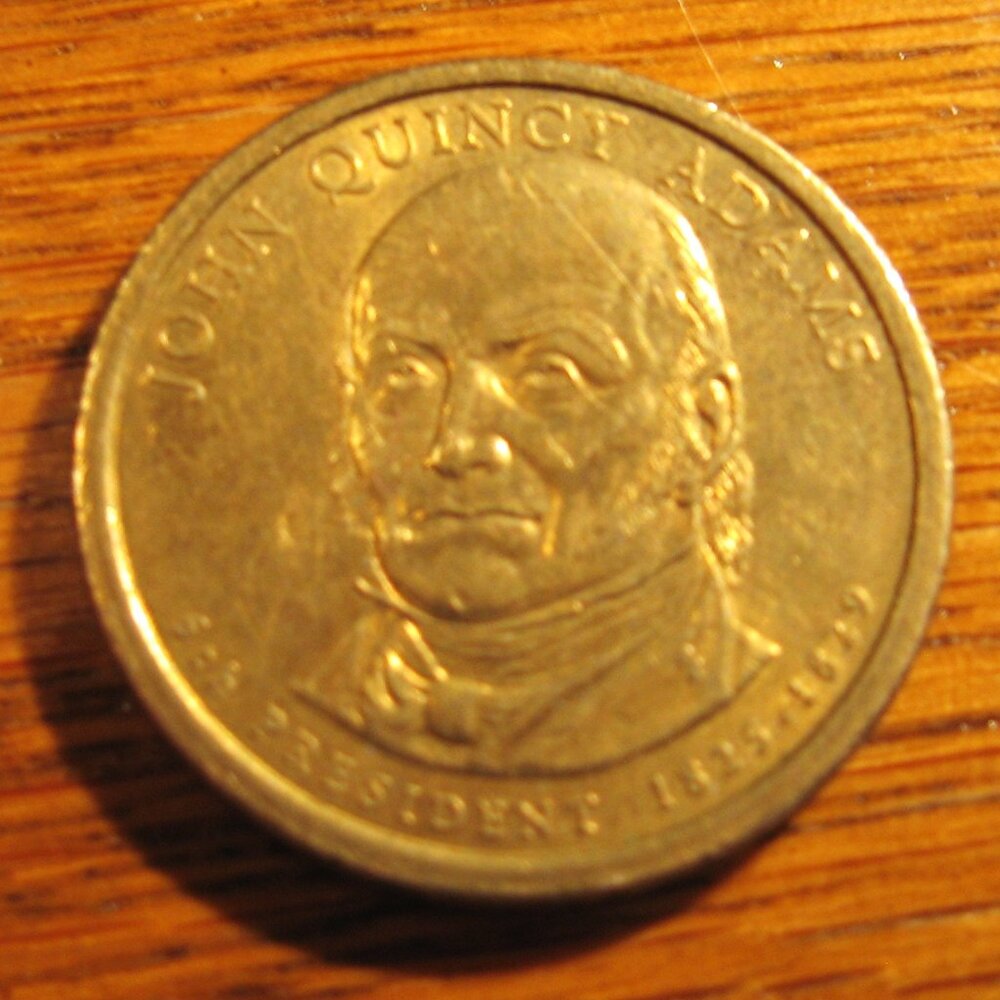 2008 P JOHN QUINCY ADAMS 1 DOLLAR COIN